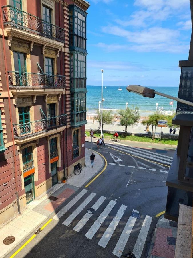 122A - Emblematica Vivienda En Playa San Lorenzo กิฮอน ภายนอก รูปภาพ